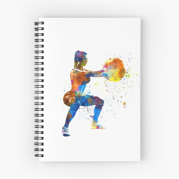 Item preview,  Fitness exercise in watercolor designed and sold by paulrommer.