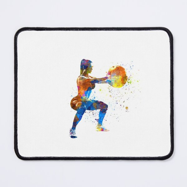 Item preview, Fitness exercise in watercolor designed and sold by paulrommer.