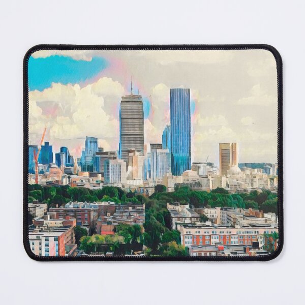 Item preview, Boston Skyline designed and sold by Sofia-Draws.