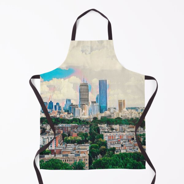 Item preview, Boston Skyline designed and sold by Sofia-Draws.