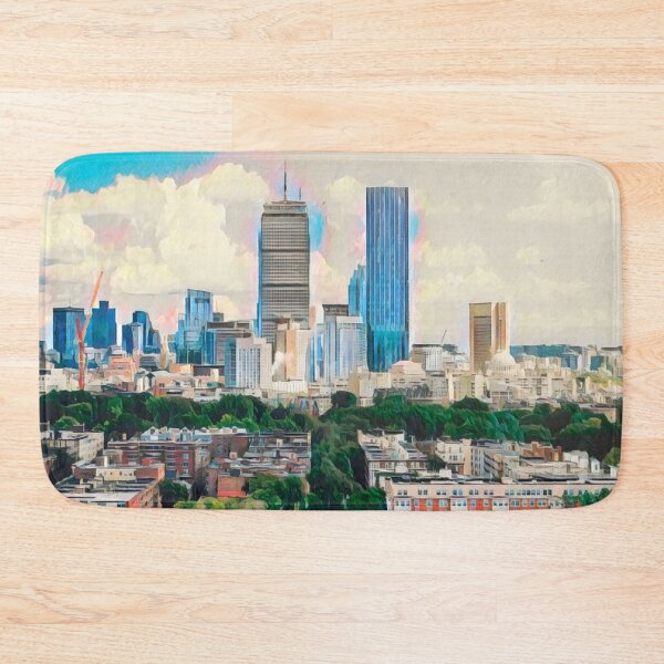 Item preview, Boston Skyline designed and sold by Sofia-Draws.