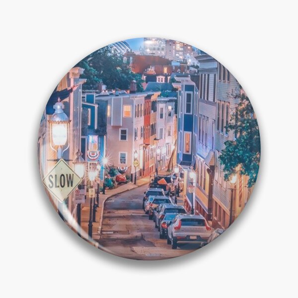 Item preview, Boston Streets, Massachusetts designed and sold by Sofia-Draws.