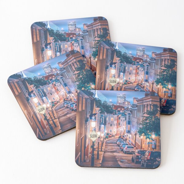 Item preview, Boston Streets, Massachusetts designed and sold by Sofia-Draws.