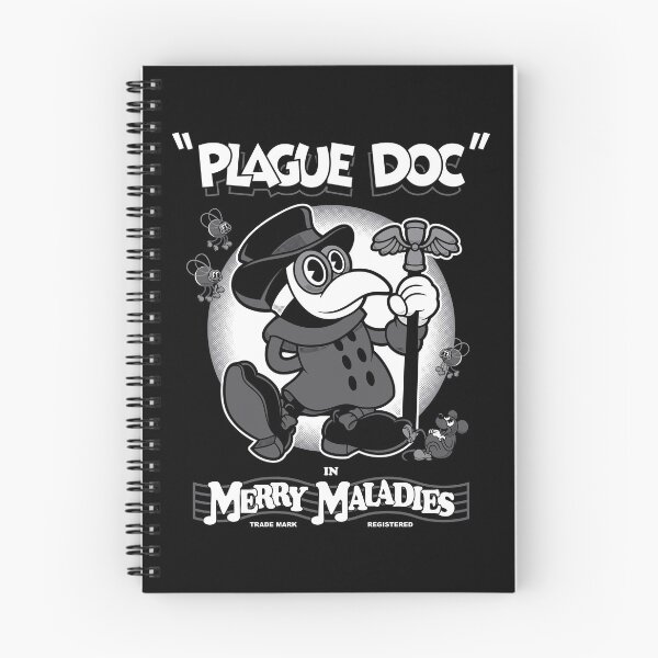 Item preview, Merry Maladies - Vintage Cartoon Plague Doctor - Rubber Hose  designed and sold by Nemons.