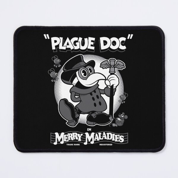 Item preview, Merry Maladies - Vintage Cartoon Plague Doctor - Rubber Hose designed and sold by Nemons.