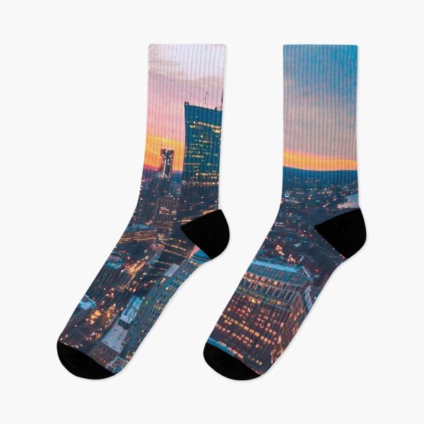 Item preview, Boston at Night designed and sold by Sofia-Draws.