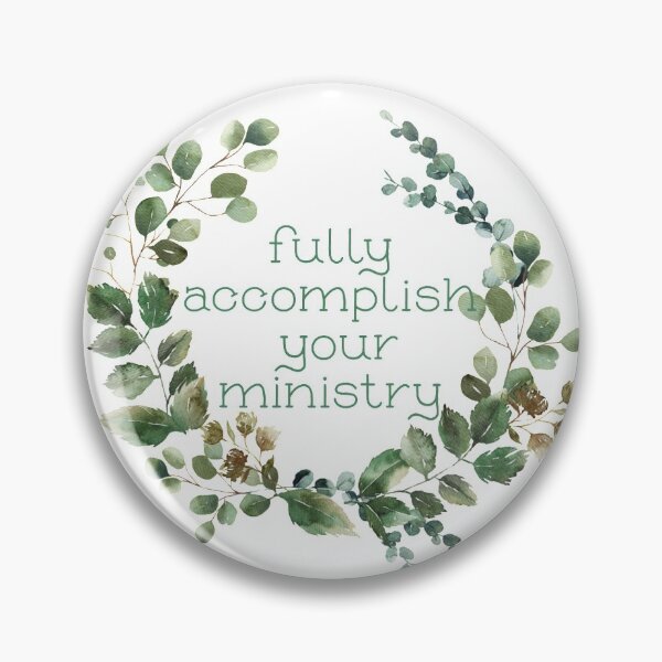 Item preview, Fully accomplish your ministry designed and sold by Rachel Vass.