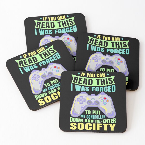 Item preview, If You Can Read This I Was Forced to Put Controller Down ReEnter Society designed and sold by ExcitedMood.