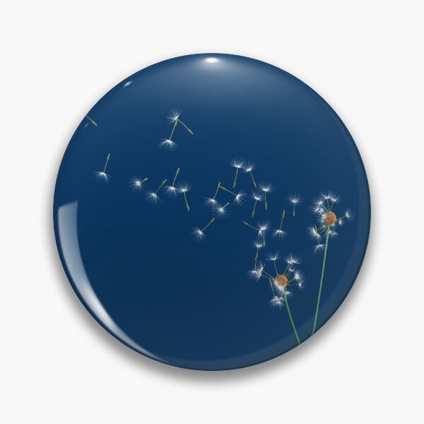 Item preview, Floating Dandelion Seeds Blue designed and sold by bradm50.