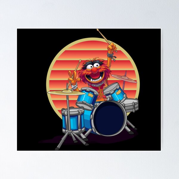 Artikel-Vorschau von Muppets Emotionaler Tiertrommler, designt und verkauft von MattConnolly.