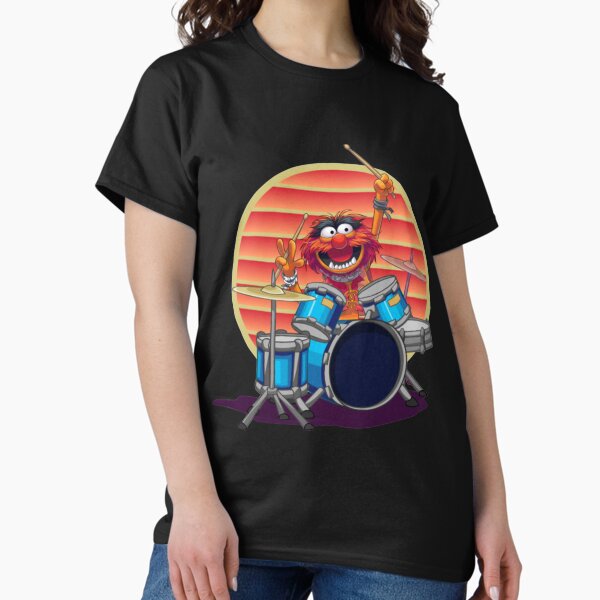 Vista previa del artículo con la obra «Baterista animal emocional de los Muppets», diseñado y vendido por MattConnolly.