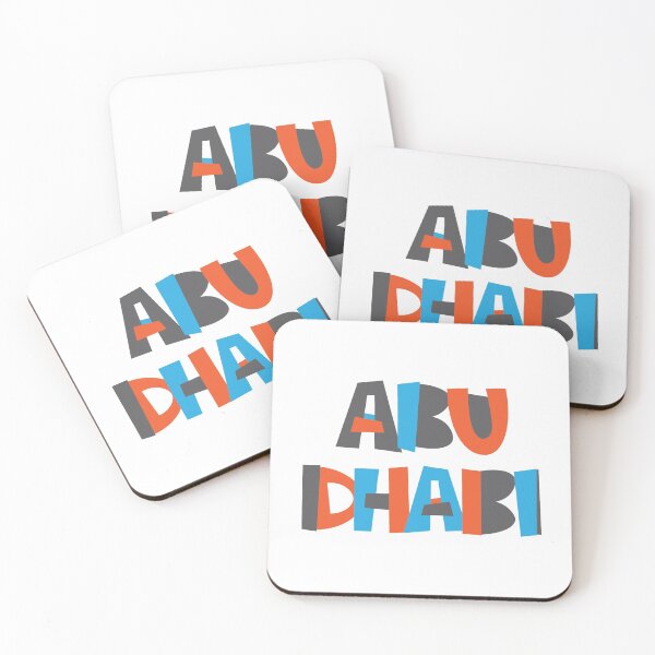 Item preview, Abu Dhabi Hand Drawn Text designed and sold by designkitsch.