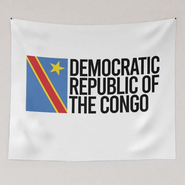 Item preview, Democratic Republic of the Congo Minimal Design collection designed and sold by randomorder.