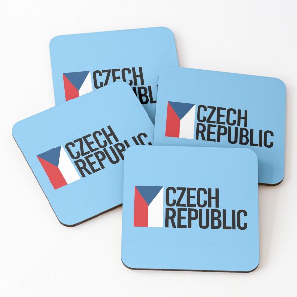 Item preview, Czech Republic Country Flag - Minimal Design collection designed and sold by randomorder.