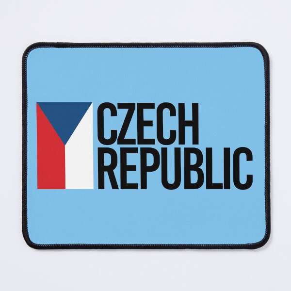 Item preview, Czech Republic Country Flag - Minimal Design collection designed and sold by randomorder.