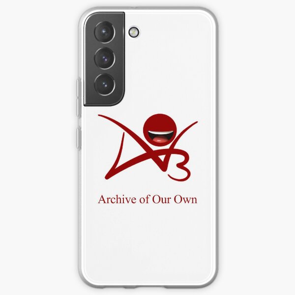 Archive of Our Own AO3 funny smiley Samsung Galaxy Soft Case