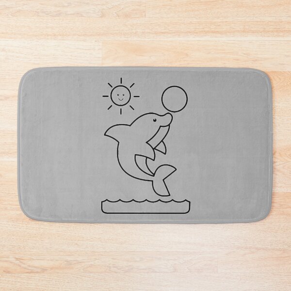 Item preview, dolphin having fun designed and sold by Plastic1997.