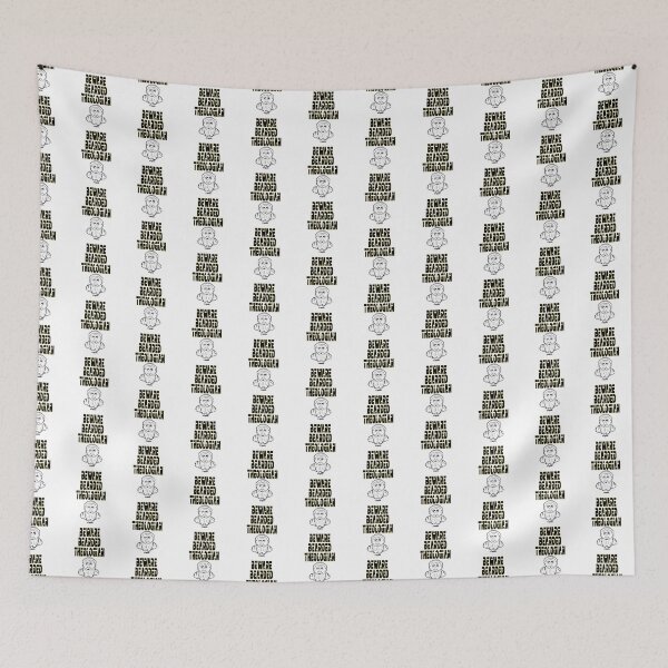 Item preview, Copy of Beware Bearded Theologian Augustine designed and sold by TheologyFirst.