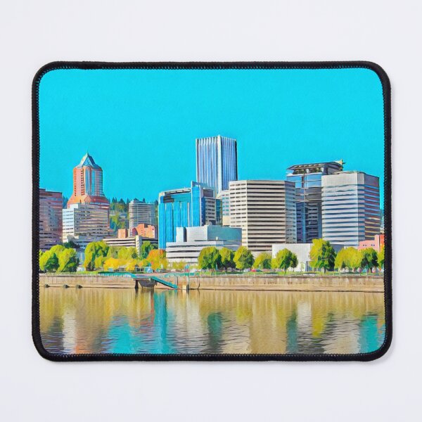 Item preview, Portland Skyline designed and sold by Sofia-Draws.