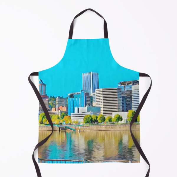 Item preview, Portland Skyline designed and sold by Sofia-Draws.