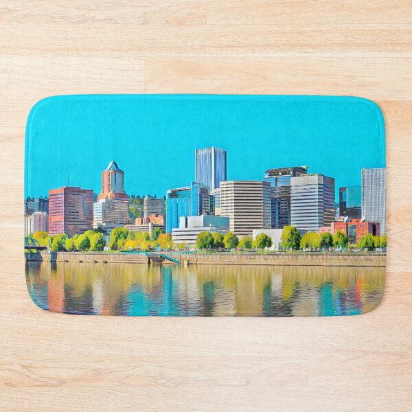 Item preview, Portland Skyline designed and sold by Sofia-Draws.