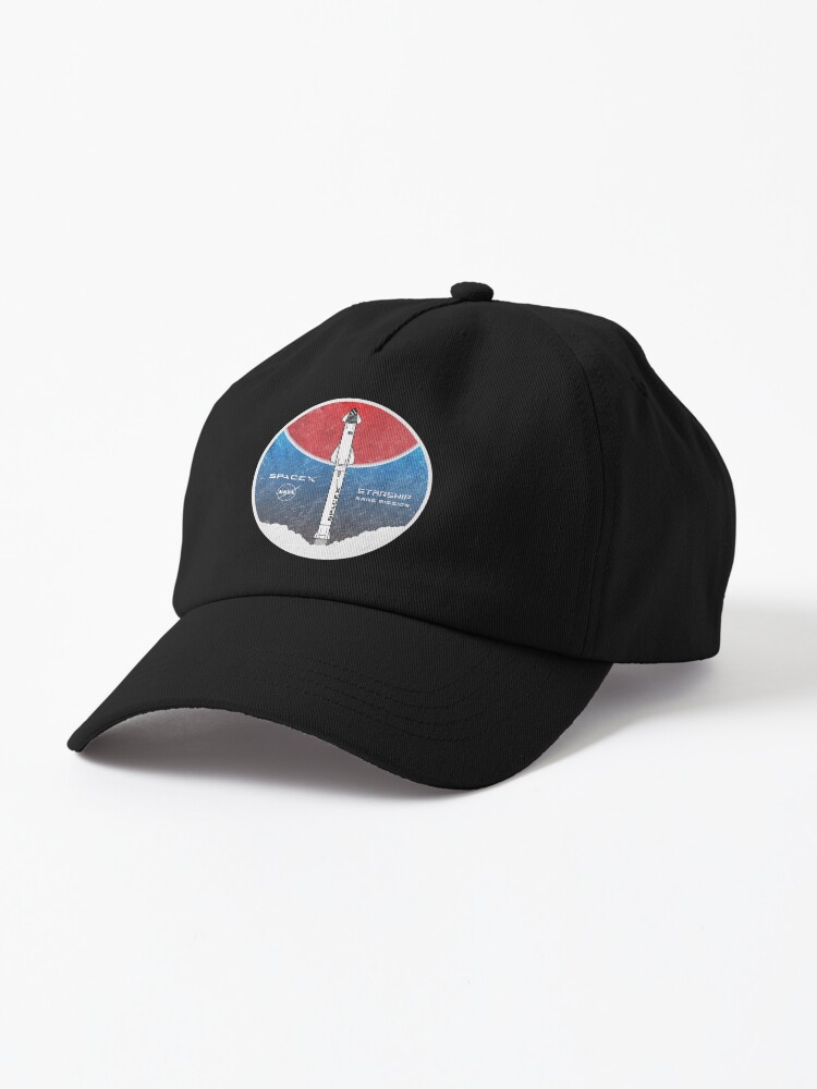 SpaceX: Starship-Mars Mission Cap for Sale by BLUE GALAXY DESIGNS