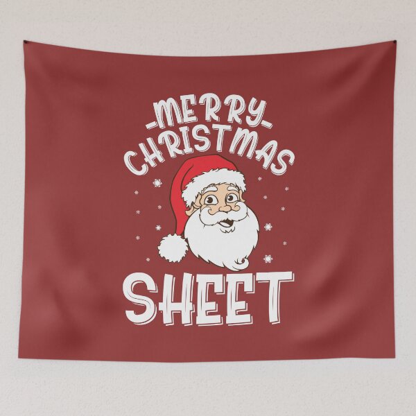 Item preview,  MERRY CHRISTMAS SHEET- Funny designed and sold by sriniboss758.