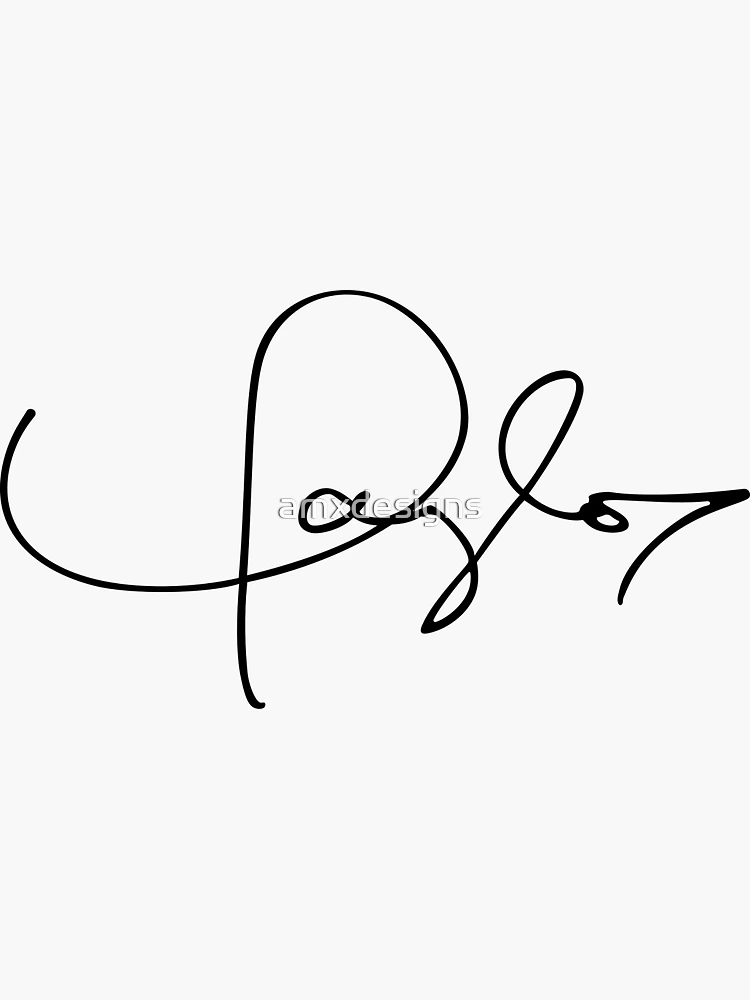 Taylor Swift Signature | Sticker