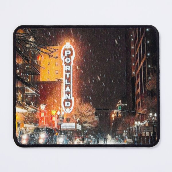 Item preview, Portland at Night designed and sold by Sofia-Draws.