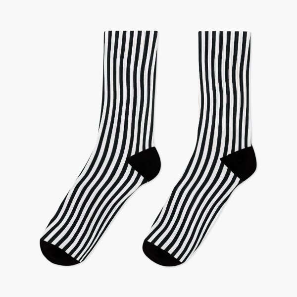 Item preview, Vertical Black & White Stripes Design  designed and sold by DeYoungFashion.
