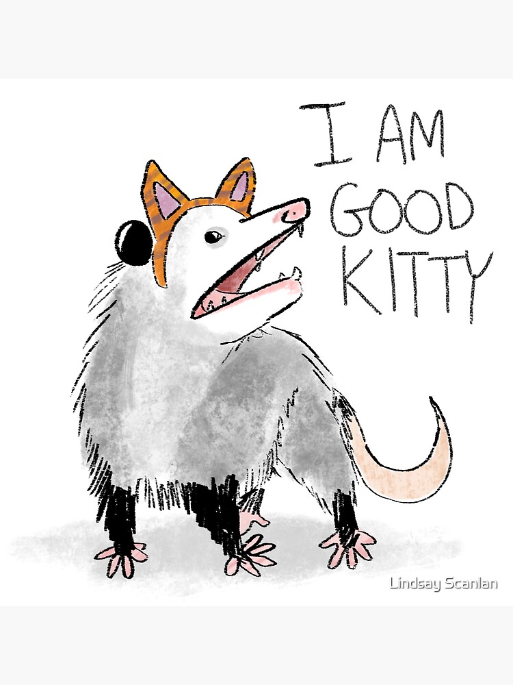 "I AM GOOD KITTY" Design by Cinnabees