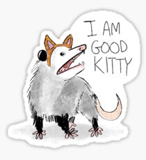 "I AM GOOD KITTY" Design Sticker