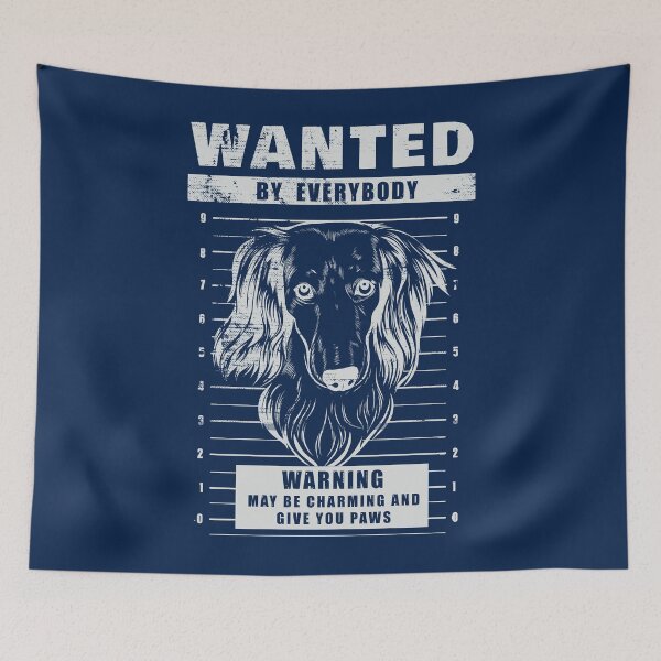 Item preview, Wanted Longhaired Dachshund - Imperial designed and sold by HappySchnapper.