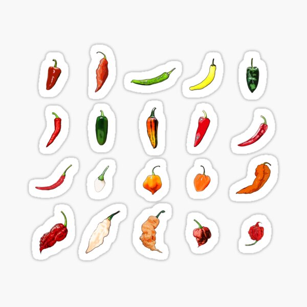 Chili Peppers Stickers Sticker