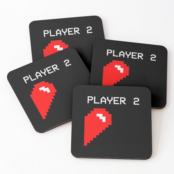 Item preview, Matching Gamer Couple Player 2 designed and sold by ExcitedMood.