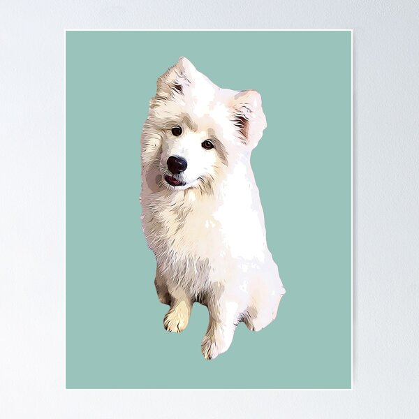 Item preview, Samoyed Puppy Dog! designed and sold by ElegantCat.