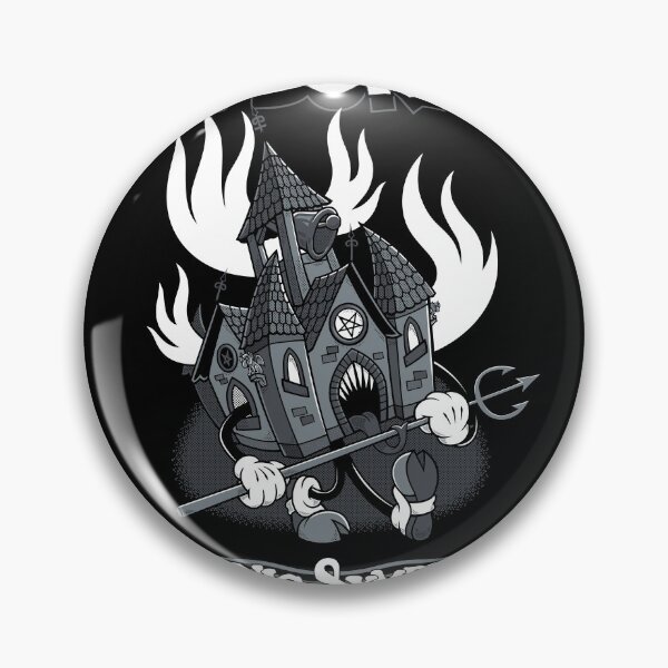Item preview, Lil Burny - Satanic Symphonies - Vintage Cartoon Burning Church - Rubber Hose designed and sold by Nemons.