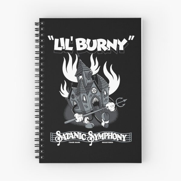 Item preview, Lil Burny - Satanic Symphonies - Vintage Cartoon Burning Church - Rubber Hose designed and sold by Nemons.