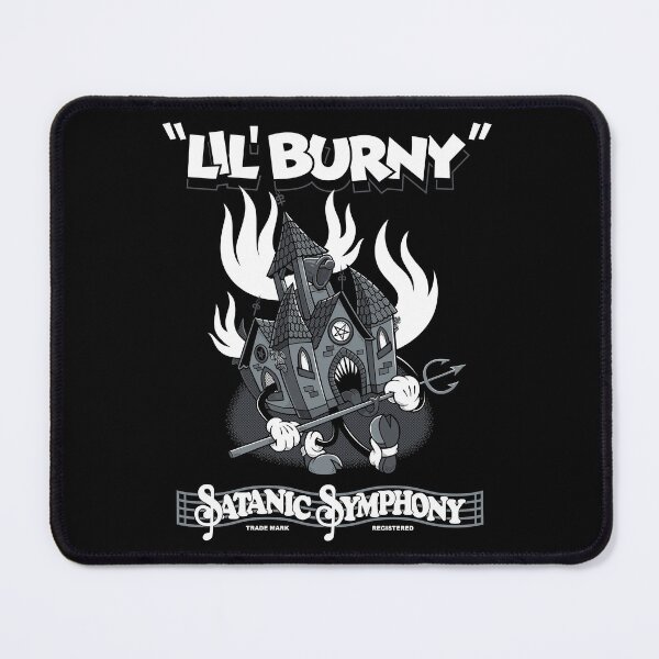 Item preview, Lil Burny - Satanic Symphonies - Vintage Cartoon Burning Church - Rubber Hose designed and sold by Nemons.