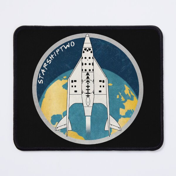 Item preview, Starshiptwo Badge designed and sold by BGALAXY.