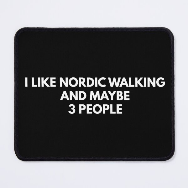 Item preview, I Like Nordic Walking designed and sold by Avo And Sriracha.