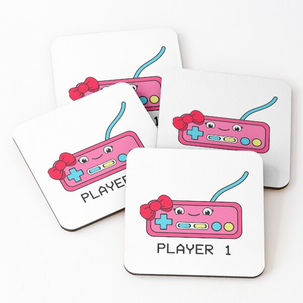 Item preview, Matching Gamer Couple Player 1 designed and sold by ExcitedMood.