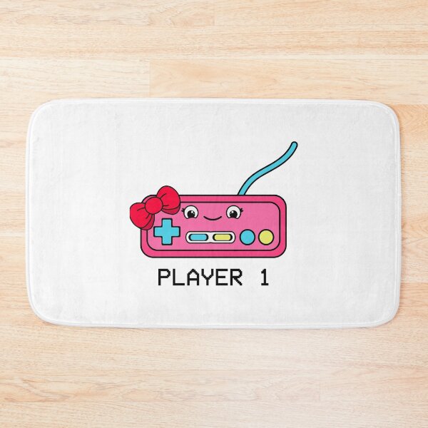 Item preview, Matching Gamer Couple Player 1 designed and sold by ExcitedMood.