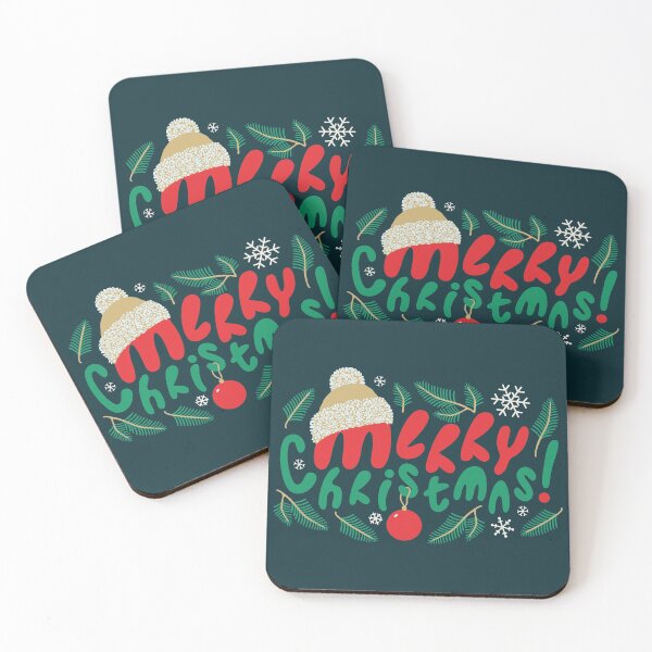 Item preview, Merry Christmas! Typography design designed and sold by lents.
