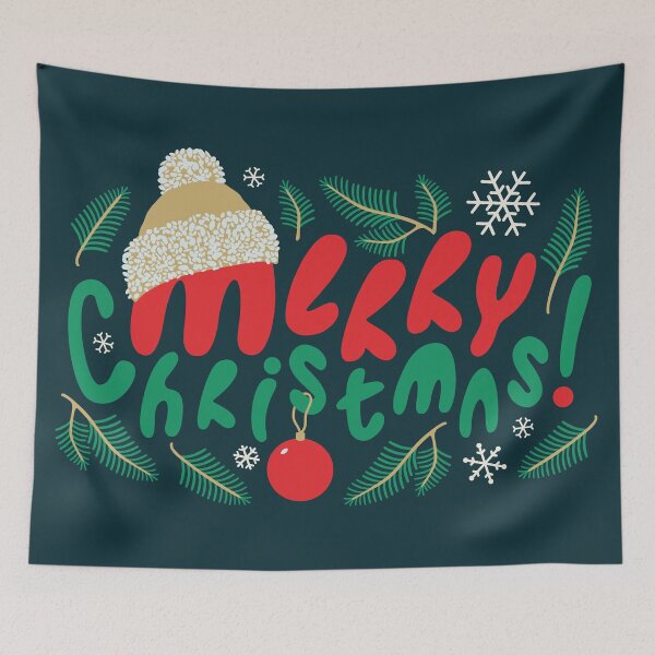 Item preview, Merry Christmas! Typography design designed and sold by lents.