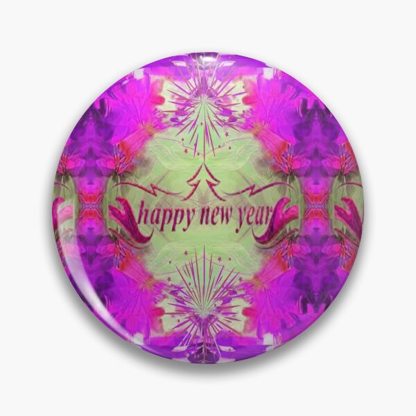 Item preview,  Colorful Bold Happy New Year Abstract Pattern, 3,Howdy New Year,New Years Celebration, New Years Eve Countdown designed and sold by Adri Barnard.