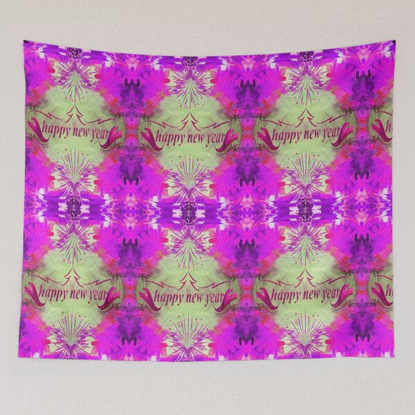 Item preview,  Colorful Bold Happy New Year Abstract Pattern, 3,Howdy New Year,New Years Celebration, New Years Eve Countdown designed and sold by Adri Barnard.