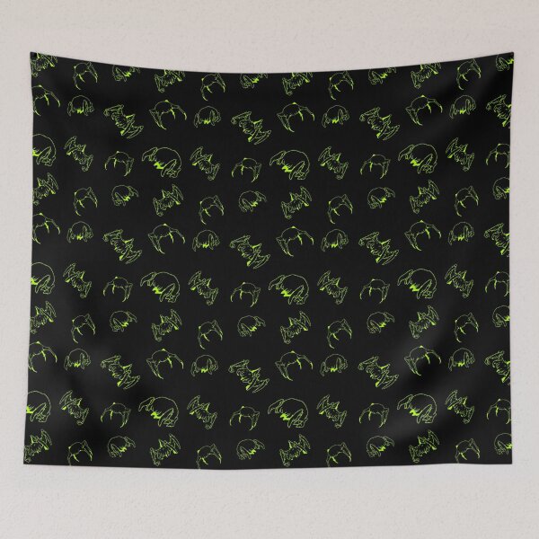 Item preview, Headcrabs lime patterns designed and sold by Wolf-Lisa.