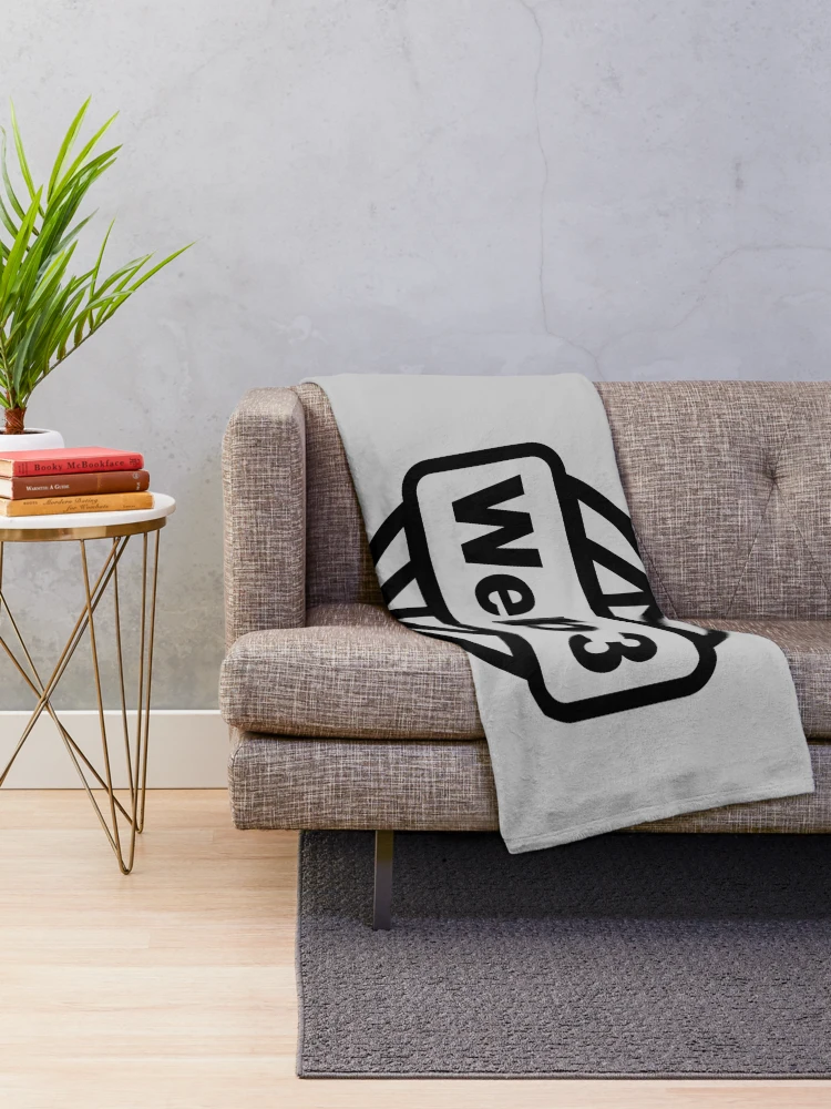 Thumbnail 2 of 6, Throw Blanket, Web3 Globe, Blockchain Developer, Cryptocurrency, Software Engineer, Computer Science, Fullstack Developer, Programming Humor designed and sold by Max-Wear.