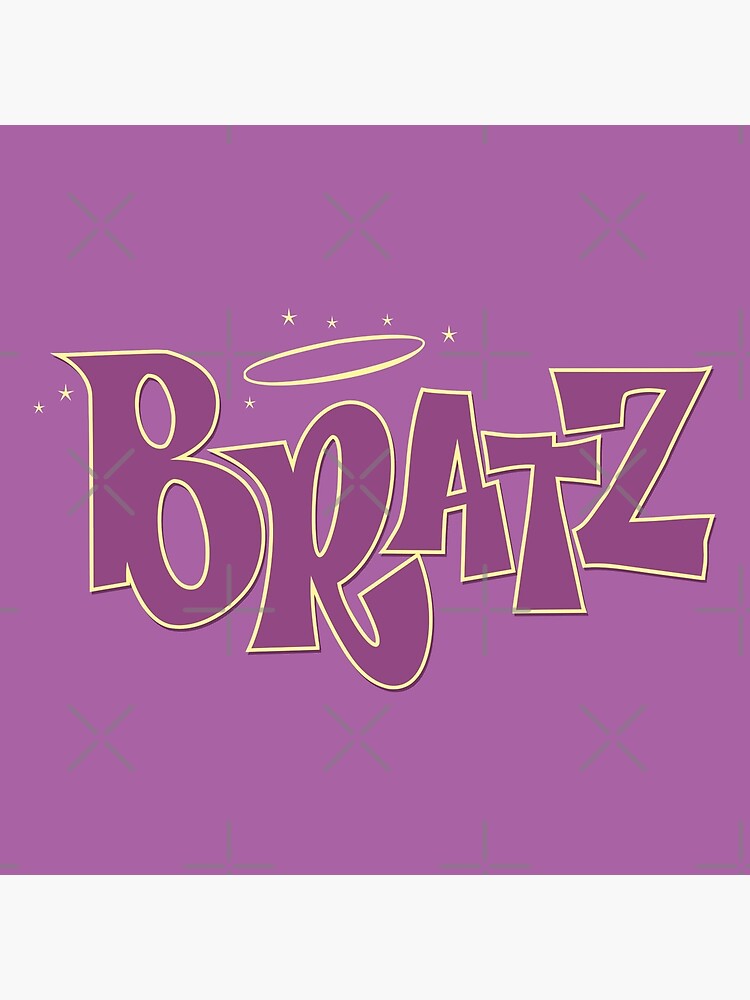 Bratz Logo Black | Art Board Print